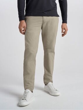 Birddogs 34x32 Stretch Khakis Slim Fit Pants Unlined Khaki Beige Chinos